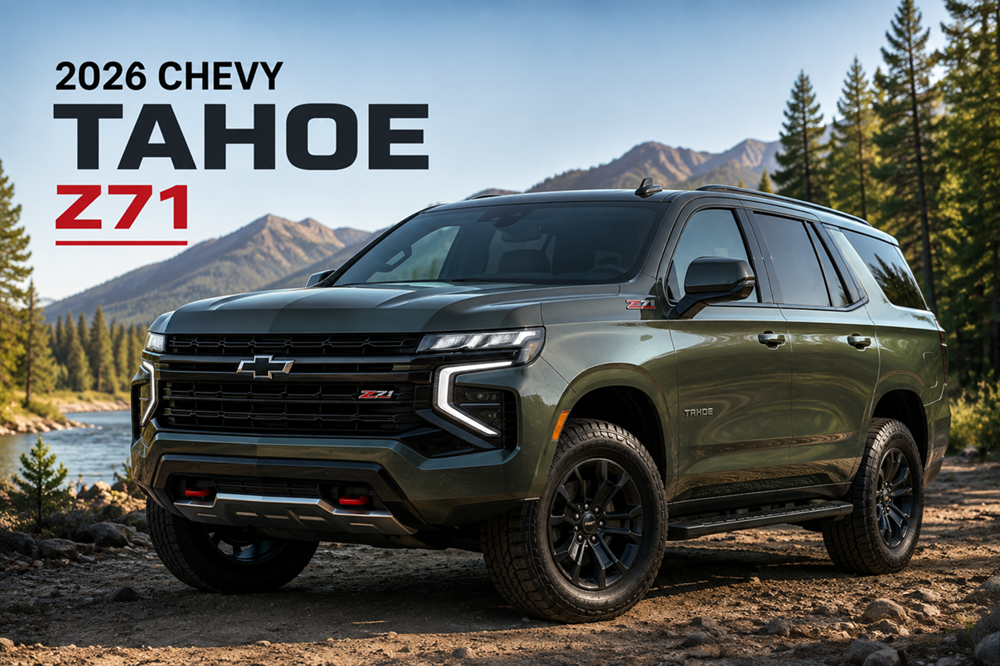 2026 Chevy Tahoe Z71: The Tahoe to Buy If You Actually Leave the Pavement 2026 Chevy Tahoe